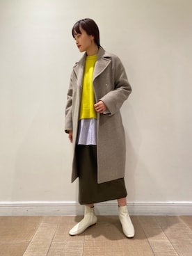 Yuri Katouさん（レディース・162cm）の秋コーディネート