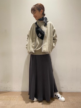 Yuri Katouさん（レディース・162cm）の冬コーディネート