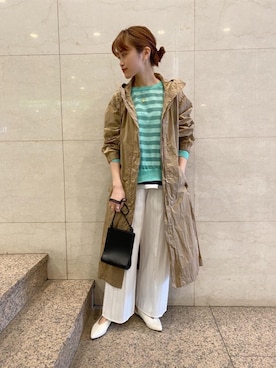 Yuri Katouさん（レディース・162cm）の冬コーディネート