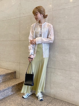 Yuri Katouさん（レディース・162cm）の春コーディネート