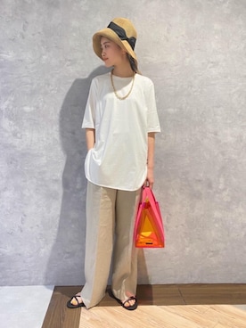 Yuri Katouさん（レディース・162cm）の春コーディネート