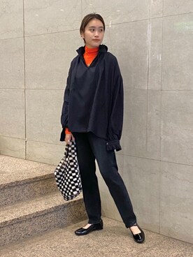 Yuri Katouさん（レディース・162cm）の秋コーディネート