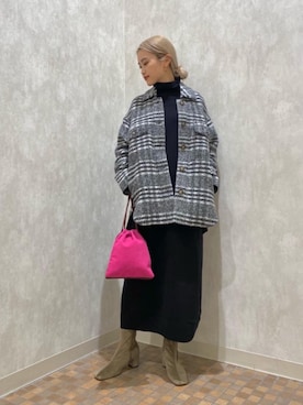 Yuri Katouさん(レディース・162cm)の秋コーディネート