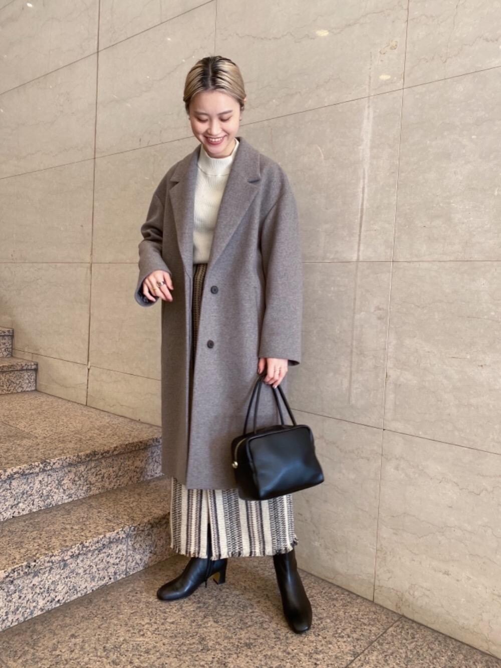 美品　BY HAMILTON WOOL MIXドロップショルダーテーラーコート BEAUTY&YOUTH UNITED ARROWS（ビューティーアンドユース