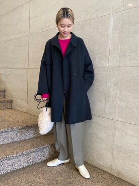 Yuri Katouさん(レディース・162cm)の秋コーディネート