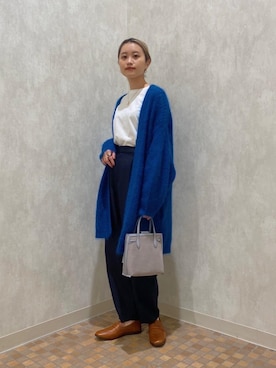 Yuri Katouさん（レディース・162cm）の冬コーディネート