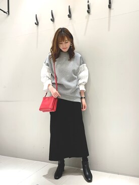 ひかりさん（レディース・162cm）の冬コーディネート