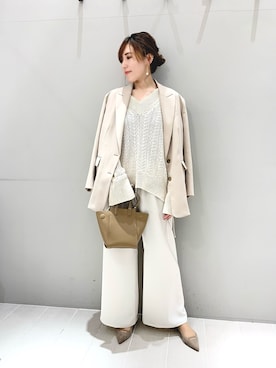 ひかりさん（レディース・162cm）の春コーディネート