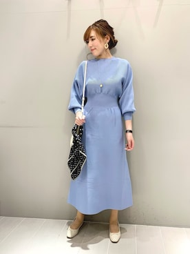 「Rougevif」｜「アイテム（バレエシューズ）」を使った、ひかりさん（レディース・162cm）の春コーディネート