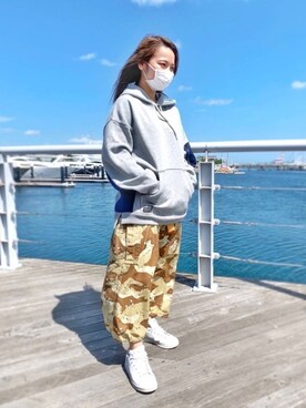 「AVIREX DEPOT」｜ひさん（レディース・152cm）の秋コーディネート