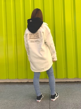 「AVIREX DEPOT」｜ひさん（レディース・152cm）の秋コーディネート