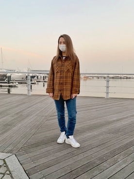 「AVIREX DEPOT」｜ひさん（レディース・152cm）の秋コーディネート