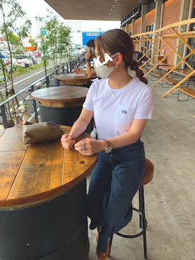 「CONVERSE TOKYO（コンバーストウキョウ）のアイテム（アクセサリー）」を使った、K.Aさん（レディース・150cm）の秋コーディネート