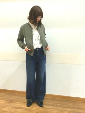 「バブーサンダル」｜★その子。さん（レディース・166cm）の冬コーディネート
