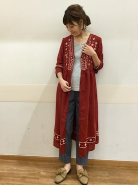 ★その子。さん（レディース・166cm）の冬コーディネート