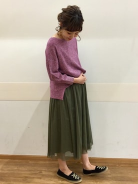 ★その子。さん（レディース・166cm）の春コーディネート