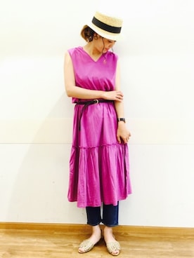 ★その子。さん（レディース・166cm）の春コーディネート