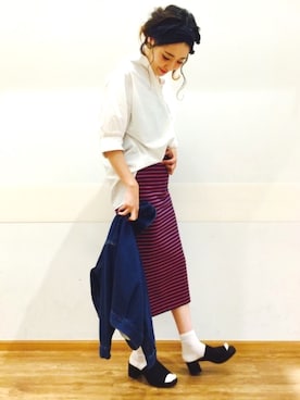 ★その子。さん（レディース・166cm）の春コーディネート