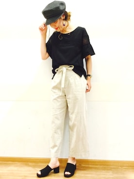 ★その子。さん（レディース・166cm）の春コーディネート