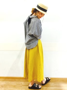 ★その子。さん（レディース・166cm）の夏コーディネート