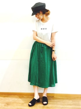 ★その子。さん（レディース・166cm）の夏コーディネート