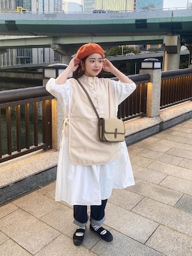 「UNIQUE（ユニーク）のアイテム」を使った、華 夏さん（レディース・158cm）の春コーディネート