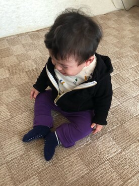 w-kさん(キッズ・70cm)の秋コーディネート