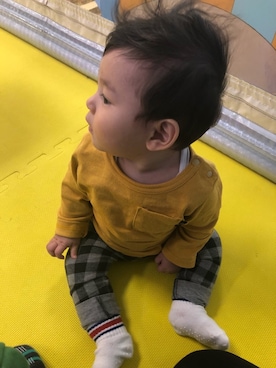 w-kさん（キッズ・70cm）の秋コーディネート