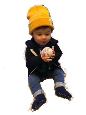 w-kさん(キッズ・70cm)の冬コーディネート