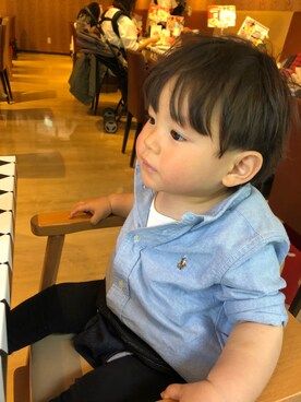 w-kさん（キッズ・70cm）の春コーディネート