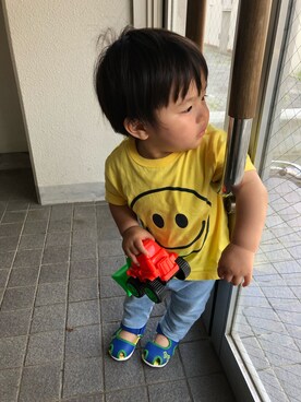 w-kさん（キッズ・61cm）の夏コーディネート