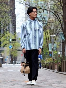 「salvatore piccolo」｜MORIYAさん（メンズ・173cm）の春コーディネート