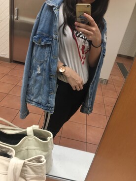 manaさん（レディース・159cm）の秋コーディネート