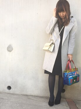 etsuko使用「Droite lautreamont（クラシックミルドコート）」的時尚穿搭