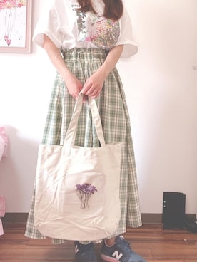 yukaさん（レディース・155cm）の春コーディネート