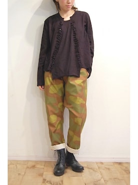 「Vialis（ビアリス）のアイテム」を使った、chaosbohemiaさん（レディース・156cm）の冬コーディネート