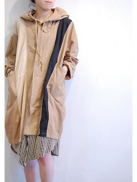 「アイテム（マウンテンパーカー）」を使った、chaosbohemiaさん（レディース・156cm）の冬コーディネート