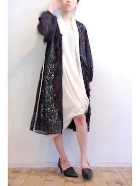 「MANA（マナ）のアイテム」を使った、chaosbohemiaさん（レディース・156cm）の冬コーディネート