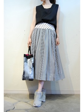 「intoxic.（イントキシック）のアイテム（バッグ）」を使った、chaosbohemiaさん（レディース・156cm）の冬コーディネート