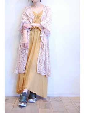 「MANA（マナ）のアイテム」を使った、chaosbohemiaさん（レディース・156cm）の冬コーディネート