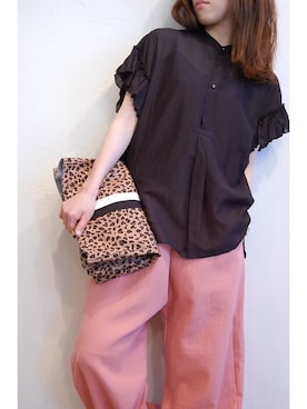 「RehersalL（リハーズオール）のアイテム」を使った、chaosbohemiaさん（レディース・156cm）の春コーディネート