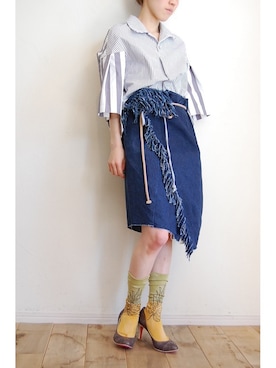 「MANA（マナ）のアイテム」を使った、chaosbohemiaさん（レディース・156cm）の春コーディネート