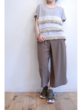 「MANA（マナ）のアイテム」を使った、chaosbohemiaさん（レディース・156cm）の春コーディネート