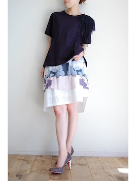 「MANA（マナ）のアイテム（シューズ）」を使った、chaosbohemiaさん（レディース・156cm）の春コーディネート