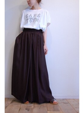 「margaux（マルゴー）のアイテム」を使った、chaosbohemiaさん（レディース・156cm）の春コーディネート