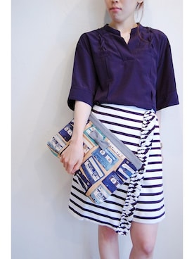 「intoxic.（イントキシック）のアイテム」を使った、chaosbohemiaさん（レディース・156cm）の夏コーディネート