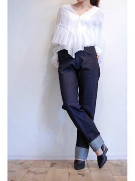 「Jeffrey Campbell（ジェフリーキャンベル）のアイテム（パンプス）」を使った、chaosbohemiaさん（レディース・156cm）の夏コーディネート