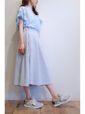 「MANA（マナ）のアイテム」を使った、chaosbohemiaさん（レディース・156cm）の夏コーディネート