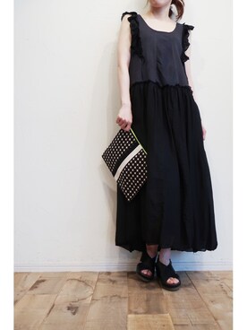 「Vialis（ビアリス）のアイテム」を使った、chaosbohemiaさん（レディース・156cm）の夏コーディネート