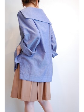 「tiny dinosaur（タイニーダイナソー）のアイテム」を使った、chaosbohemiaさん（レディース・156cm）の夏コーディネート